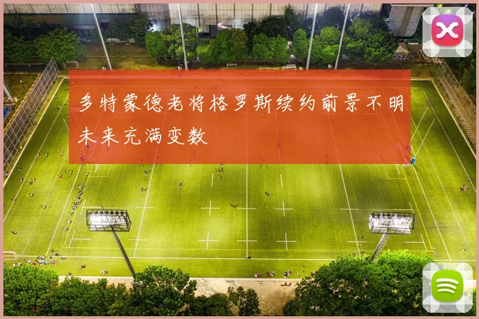 多特蒙德老将格罗斯续约前景不明未来充满变数