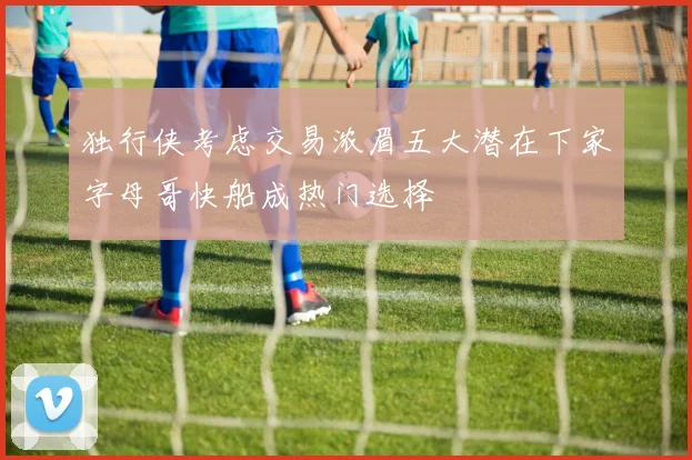 独行侠考虑交易浓眉五大潜在下家字母哥快船成热门选择
